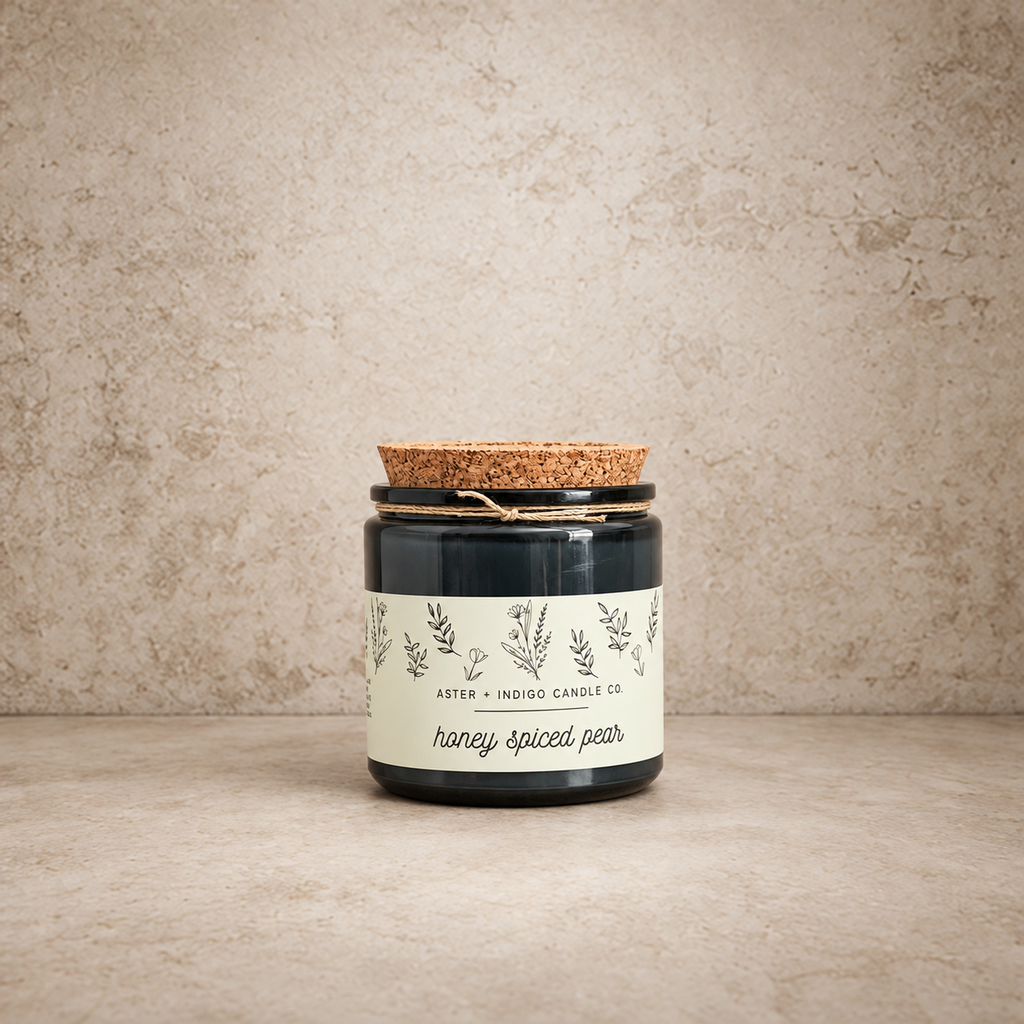 Honey Spiced Pear Soy Candle