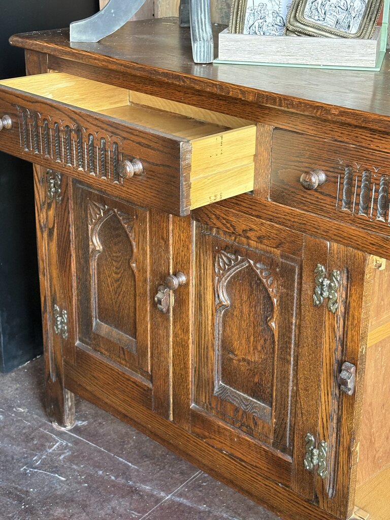 Beautiful Old Detailed Buffet