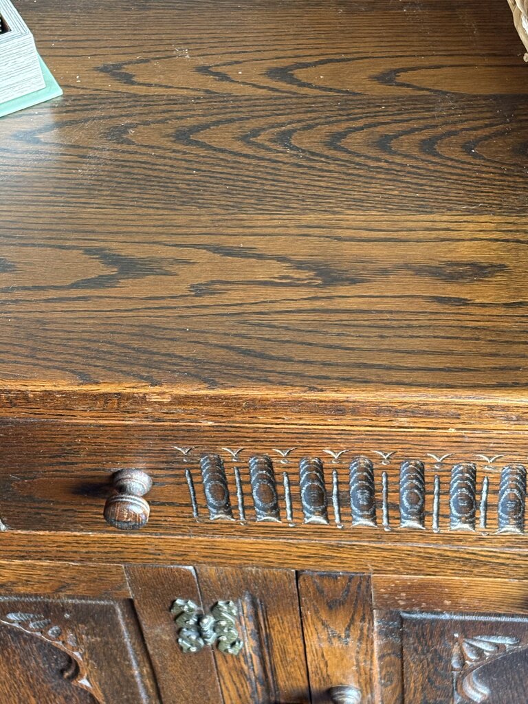 Beautiful Old Detailed Buffet