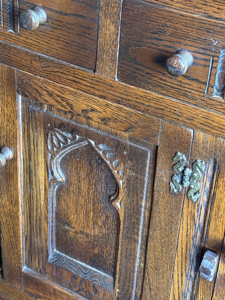Beautiful Old Detailed Buffet