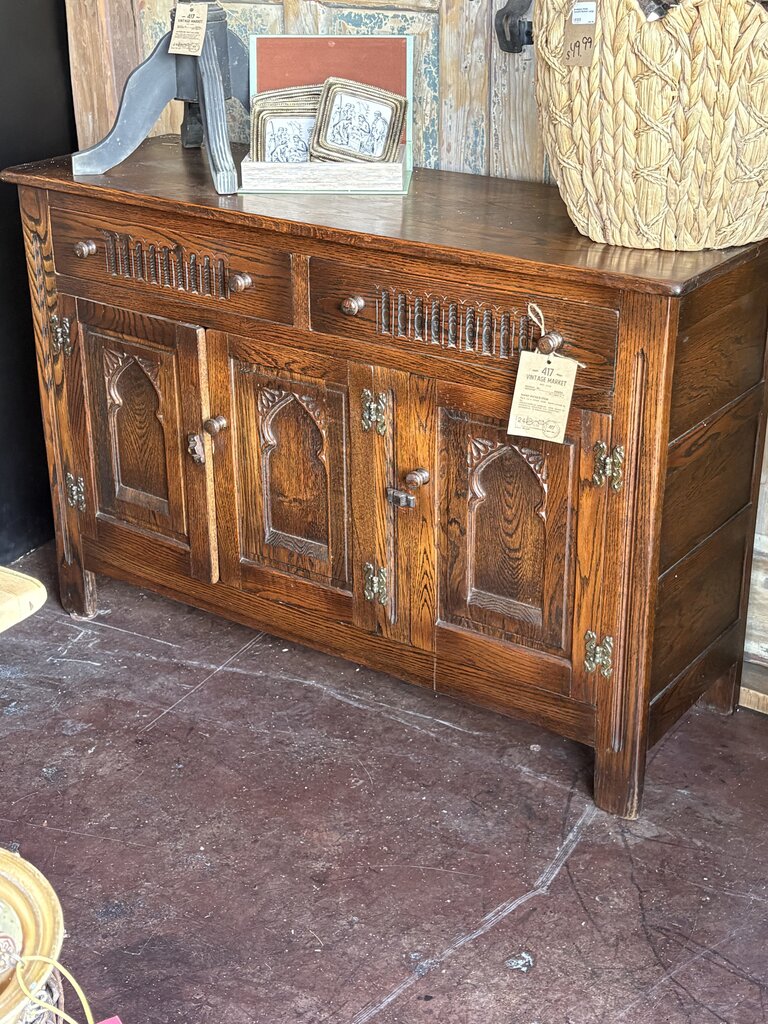 Beautiful Old Detailed Buffet