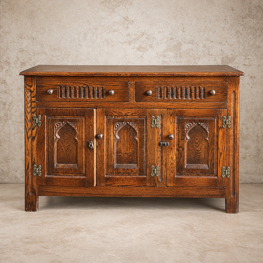Beautiful Old Detailed Buffet