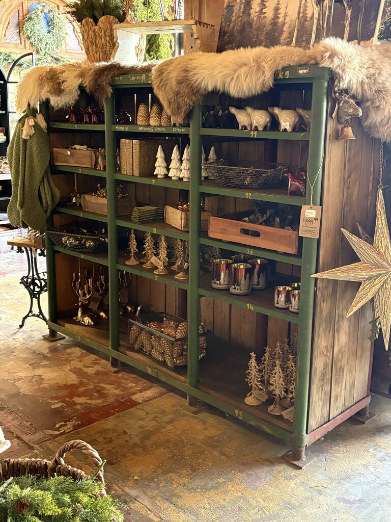 Amazing Industrial Wood + Iron Shelf