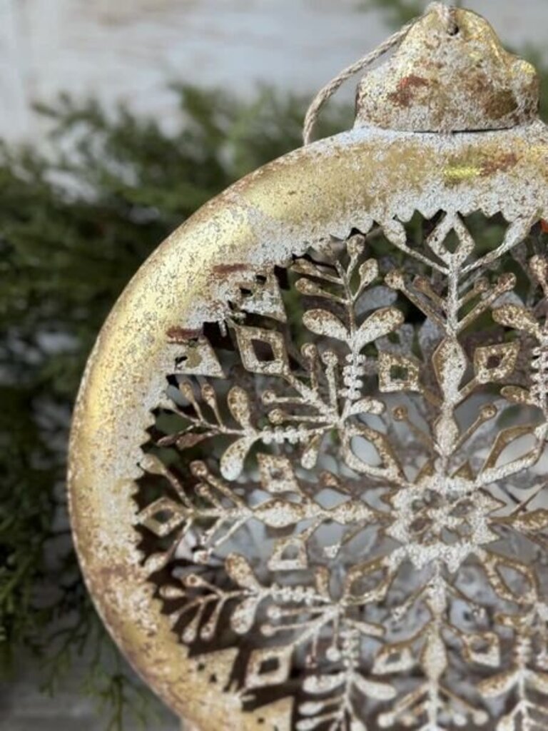 13" Goldspun Ornament - #2