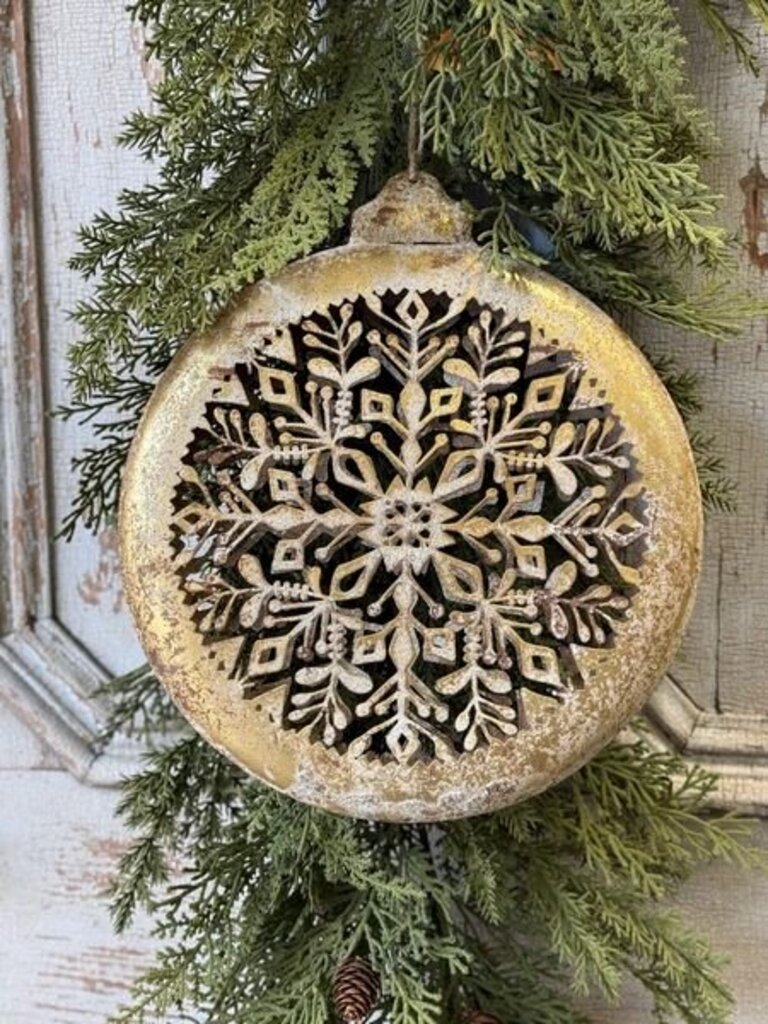 13" Goldspun Ornament - #2