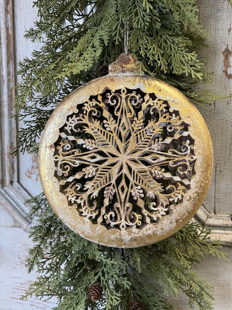 13" Goldspun Ornament - #1