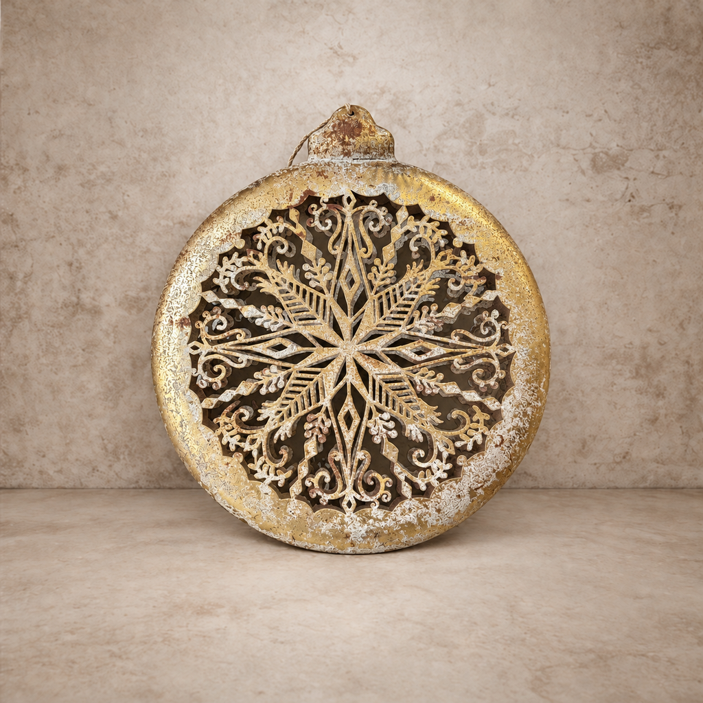 13" Goldspun Ornament - #1