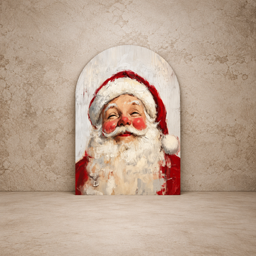 Merry Santa Arch Wood Sign