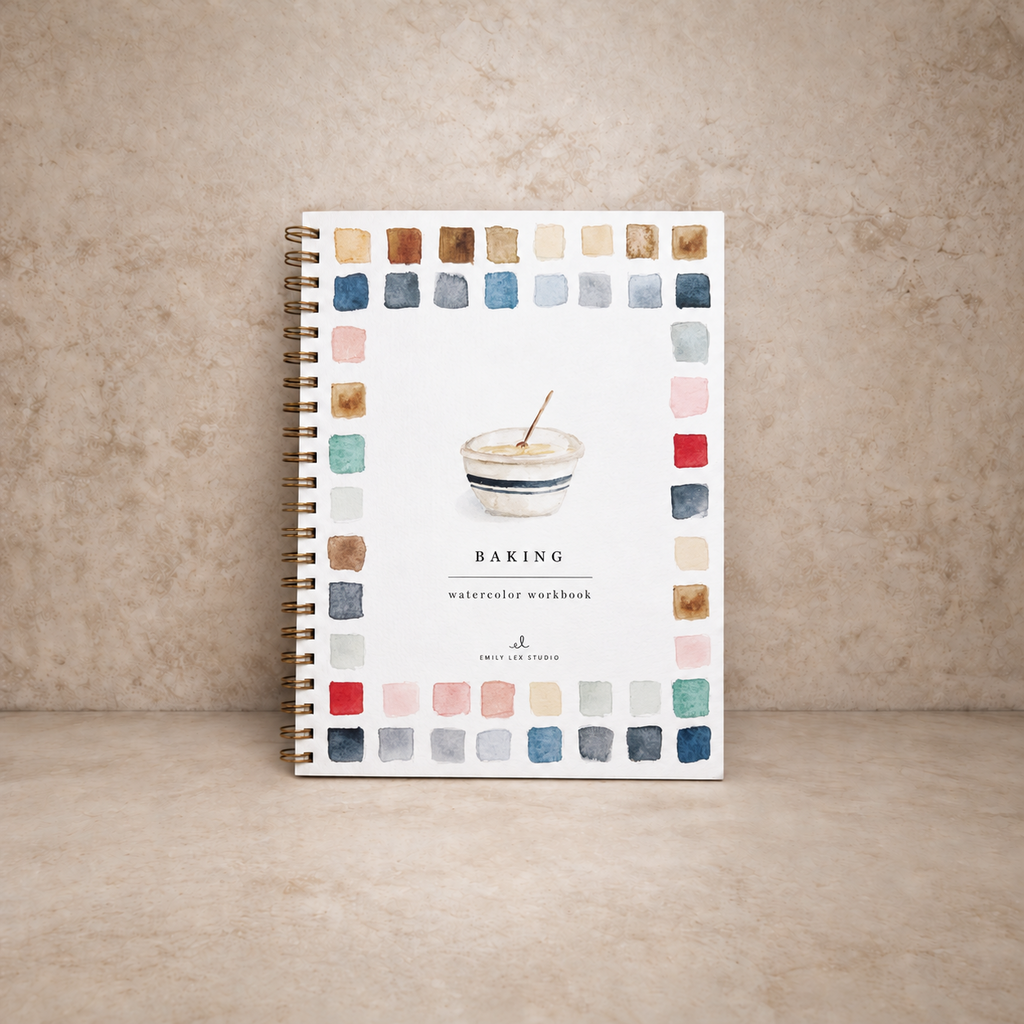 Baking Watercolor Workbook