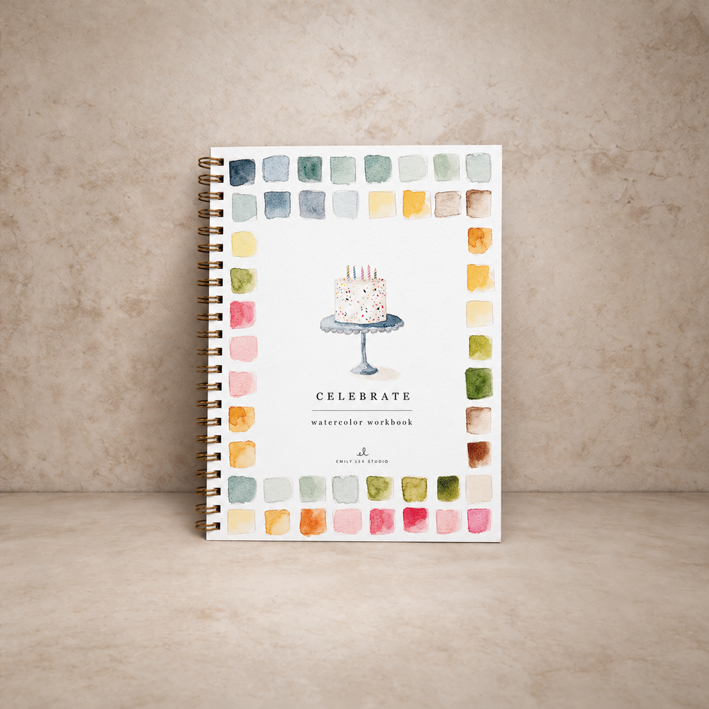 Celebrate Watercolor Workbook