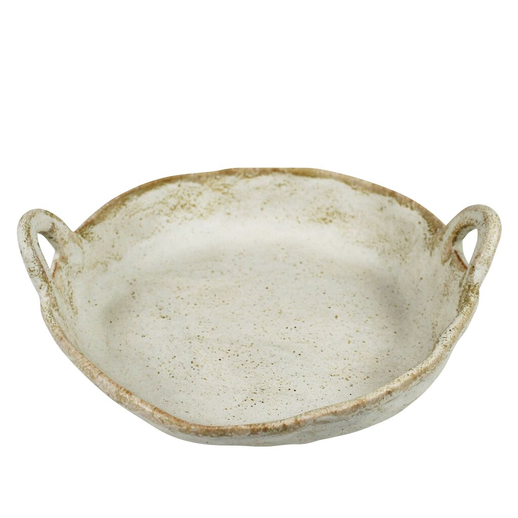 Wabi Sabi Ceramic Platter w/ Handles