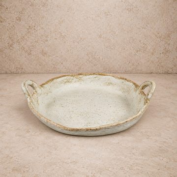 Wabi Sabi Ceramic Platter w/ Handles