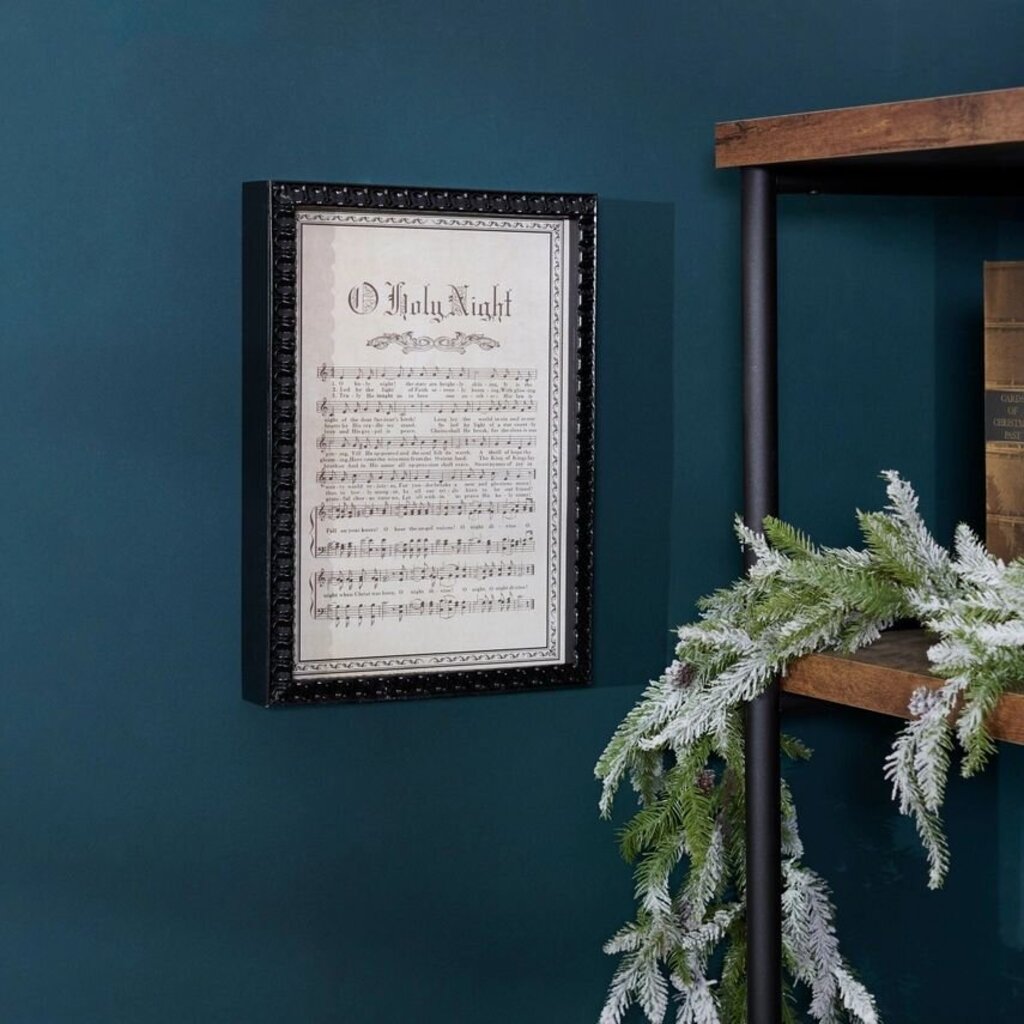 O' Holy Night Inset Box Sign