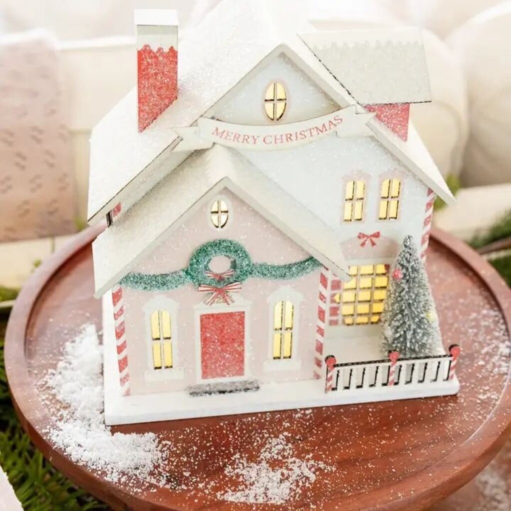 Santa's Light Up Christmas Village House