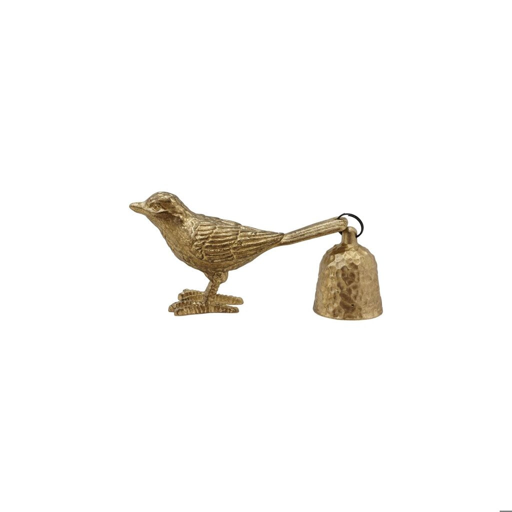 Gold Pewter Bird Shaped Snuffer