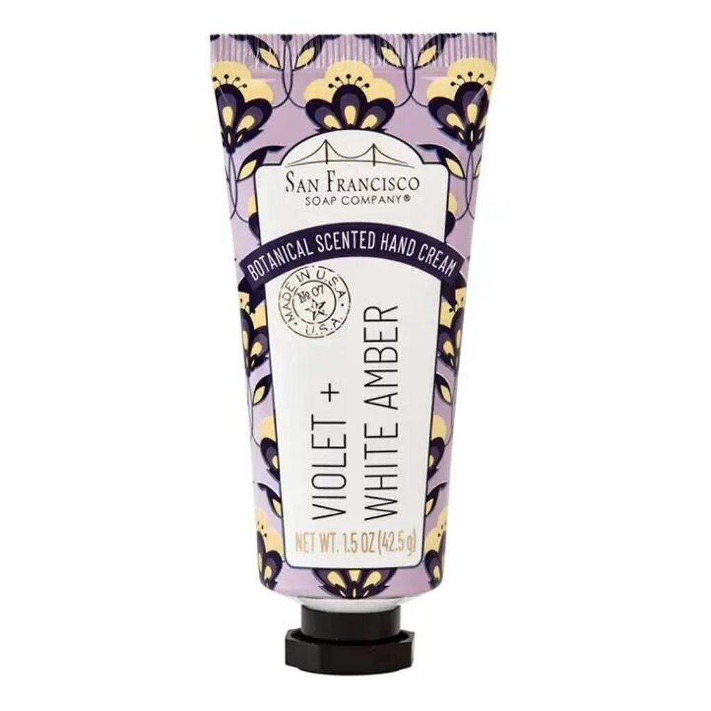 Violet + White Amber Hand Cream