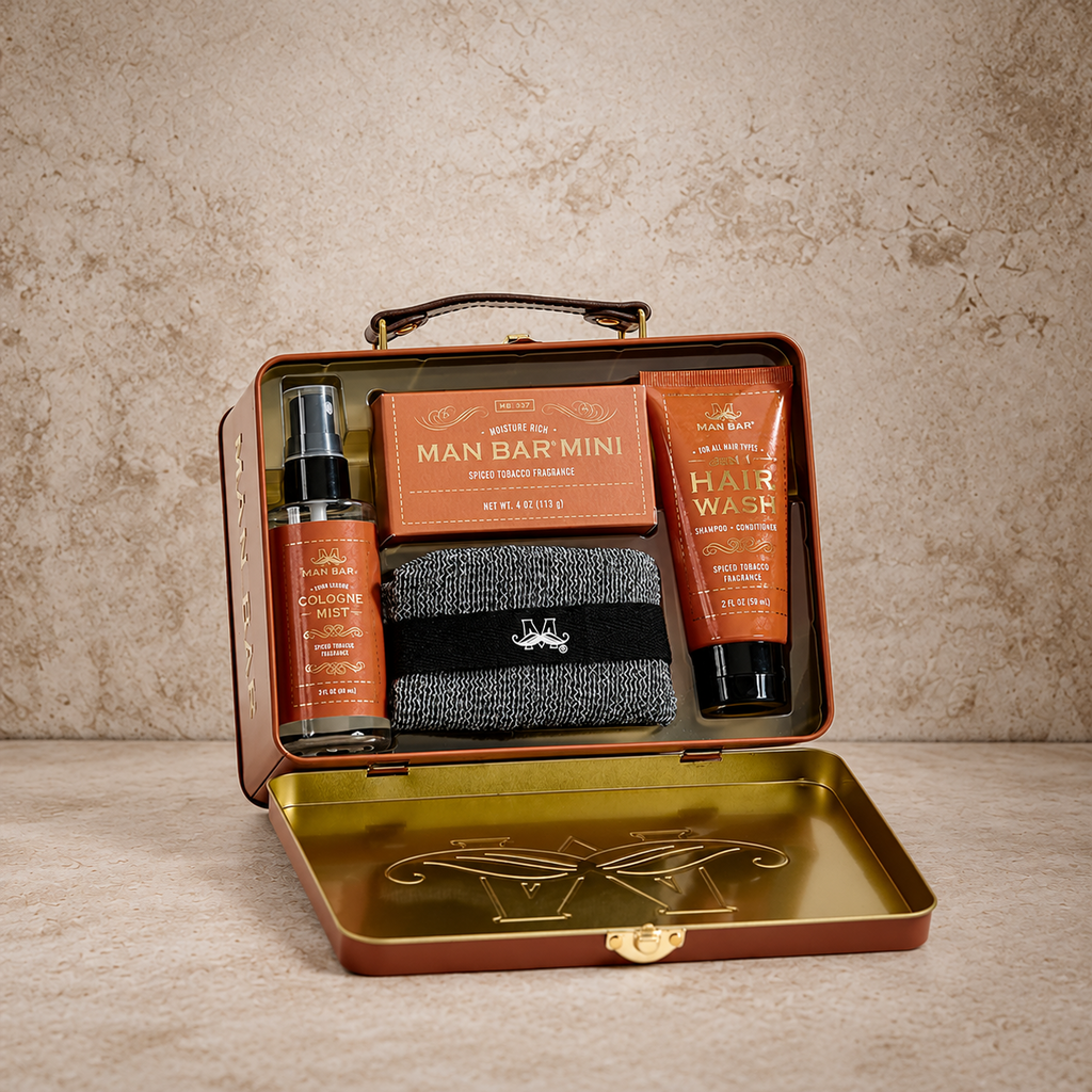 Spiced Tobacco Travel Tin Kit
