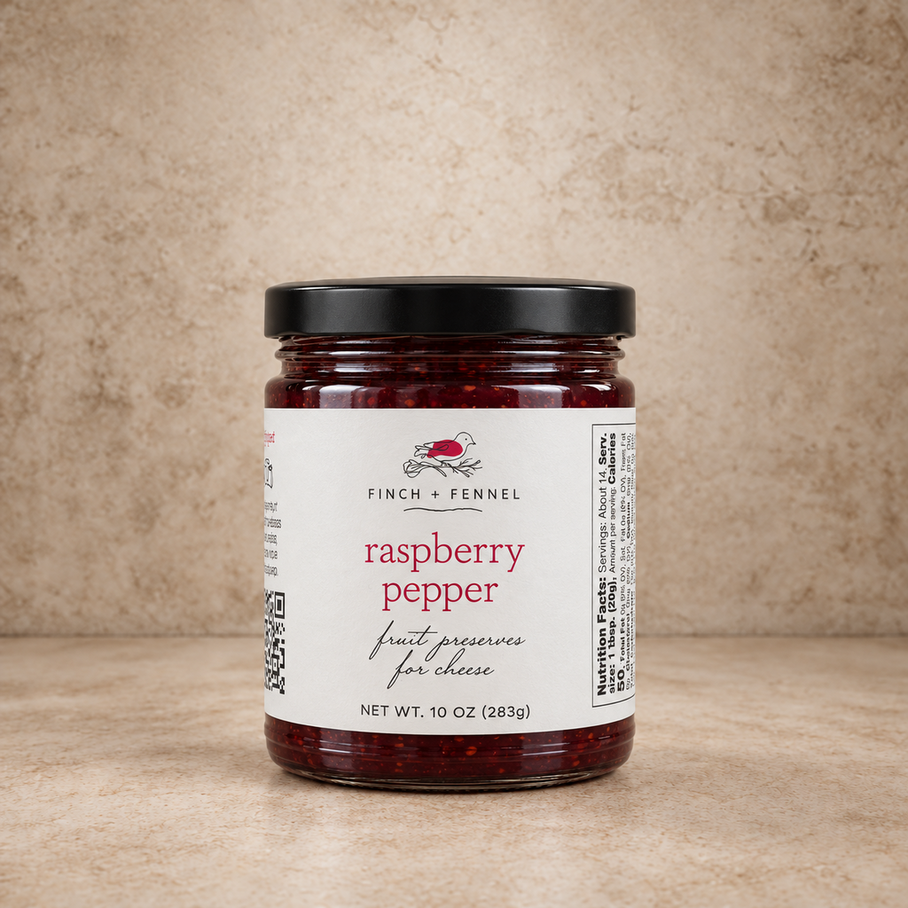 Raspberry Pepper Fruit Preserve