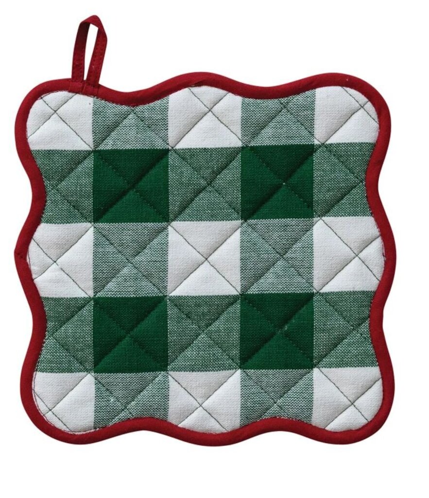 Buffalo Check Scalloped Pot Holder