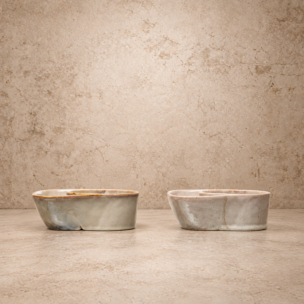 Stoneware Soup & Cracker Bowl