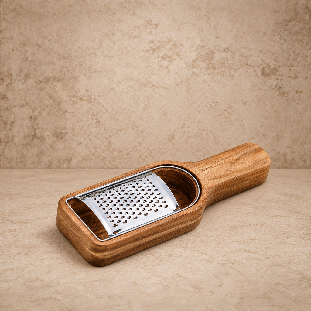 Wood Handle Cheese Grater