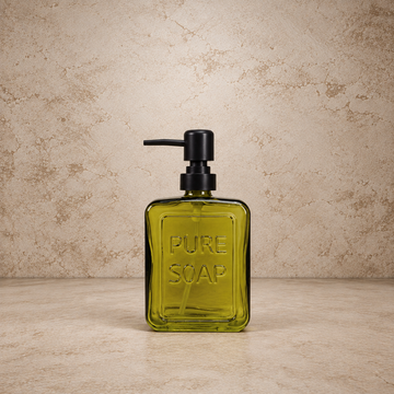 Stunning Olive "Pure Soap" Dispenser