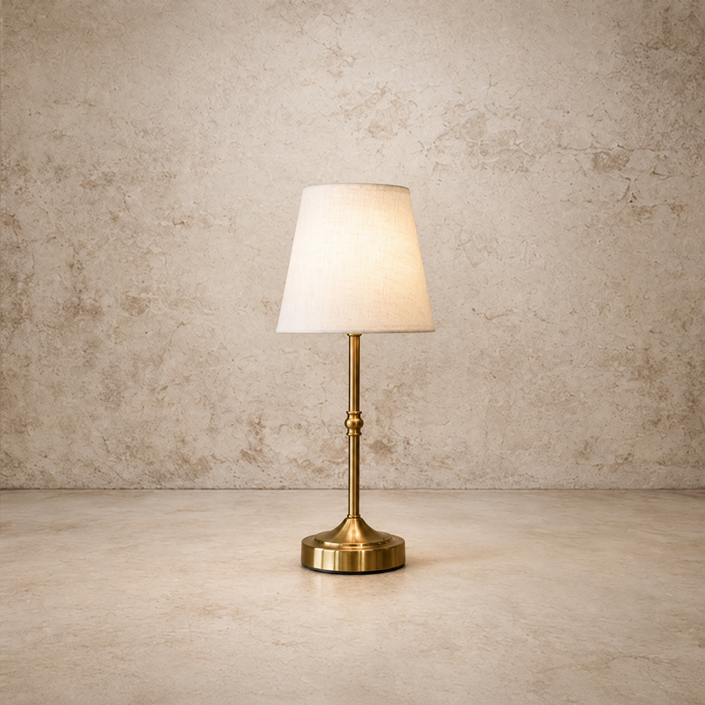 Gold Rechargeable LED Lamp