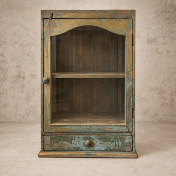 Cute Single Glass Door Cabinet