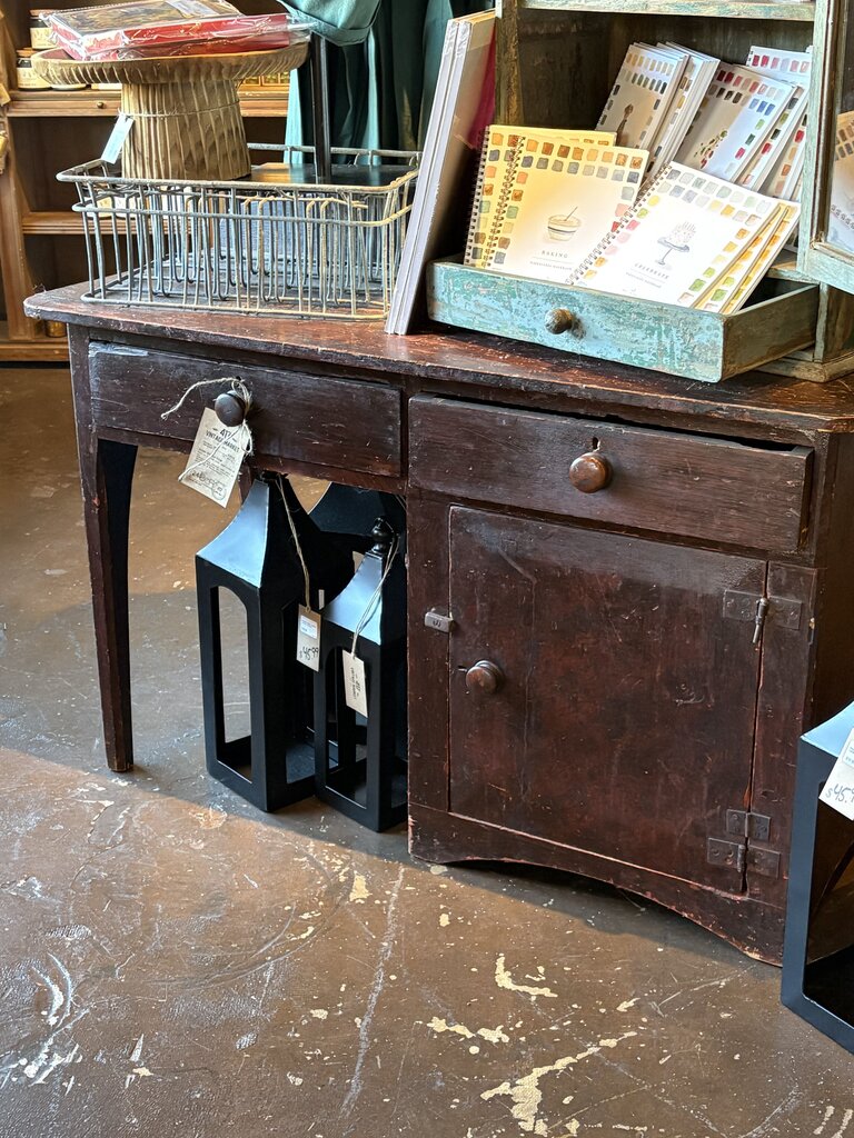 Vintage Two Drawer Desk