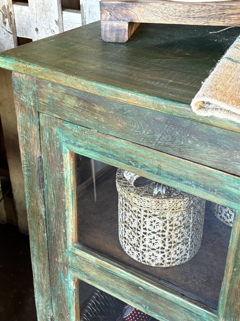 Lovely Two Door Glass Cabinet