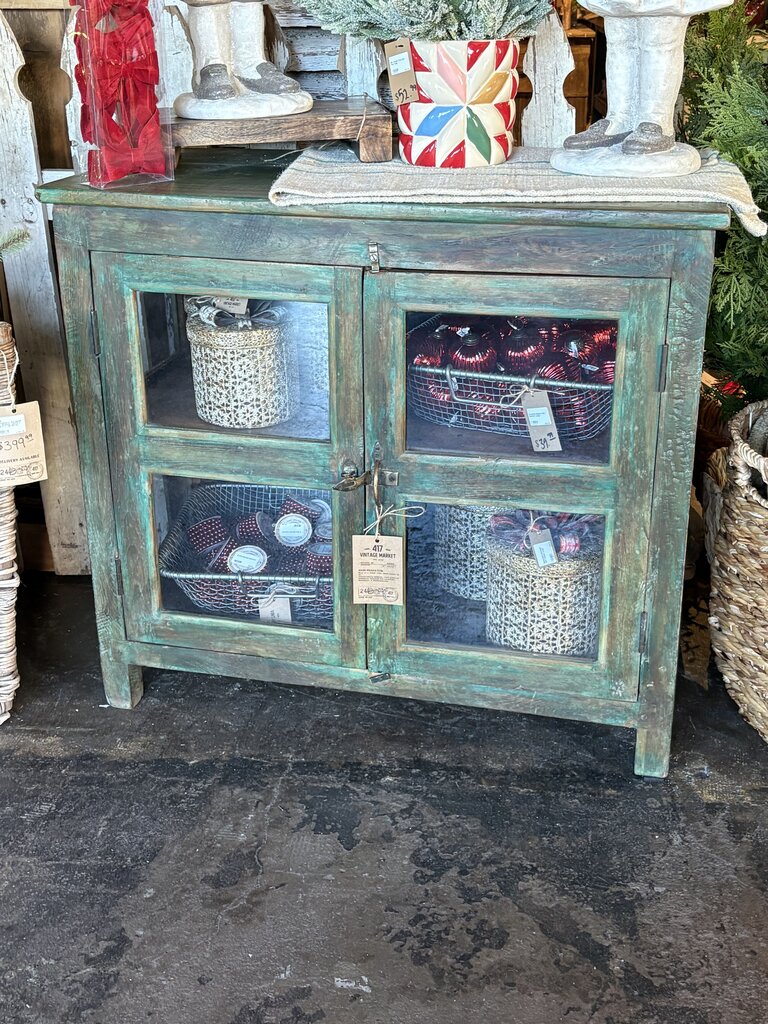 Lovely Two Door Glass Cabinet