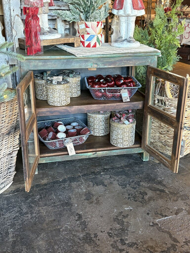 Lovely Two Door Glass Cabinet