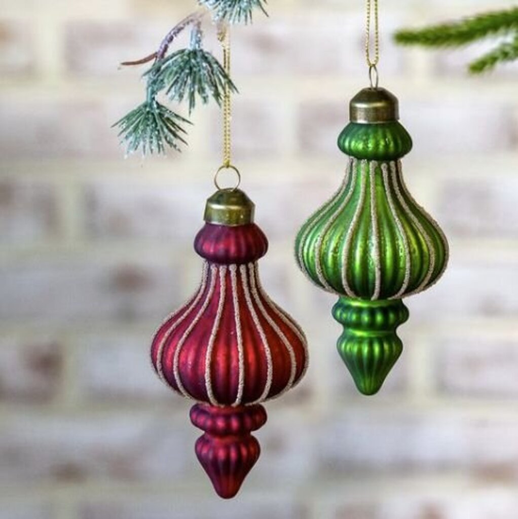4.7" Twist Ornament
