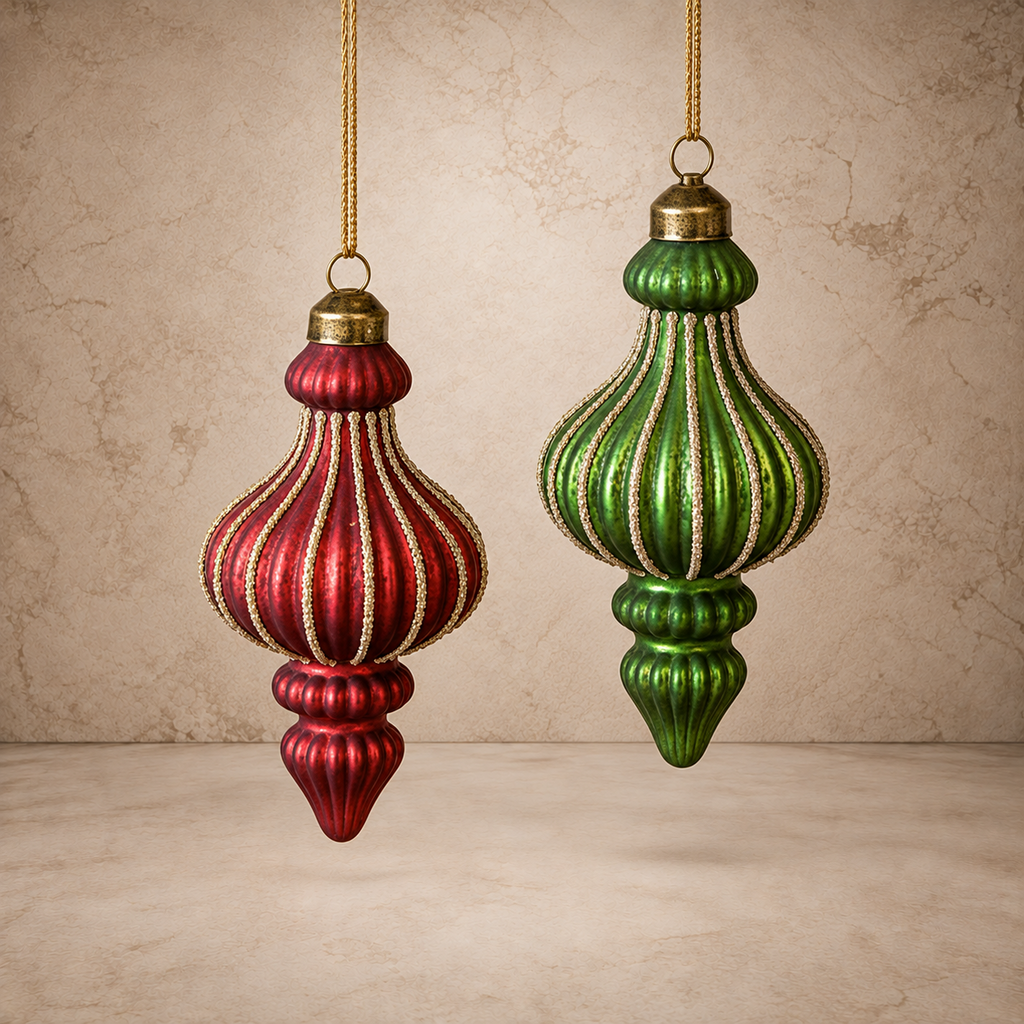 4.7" Twist Ornament