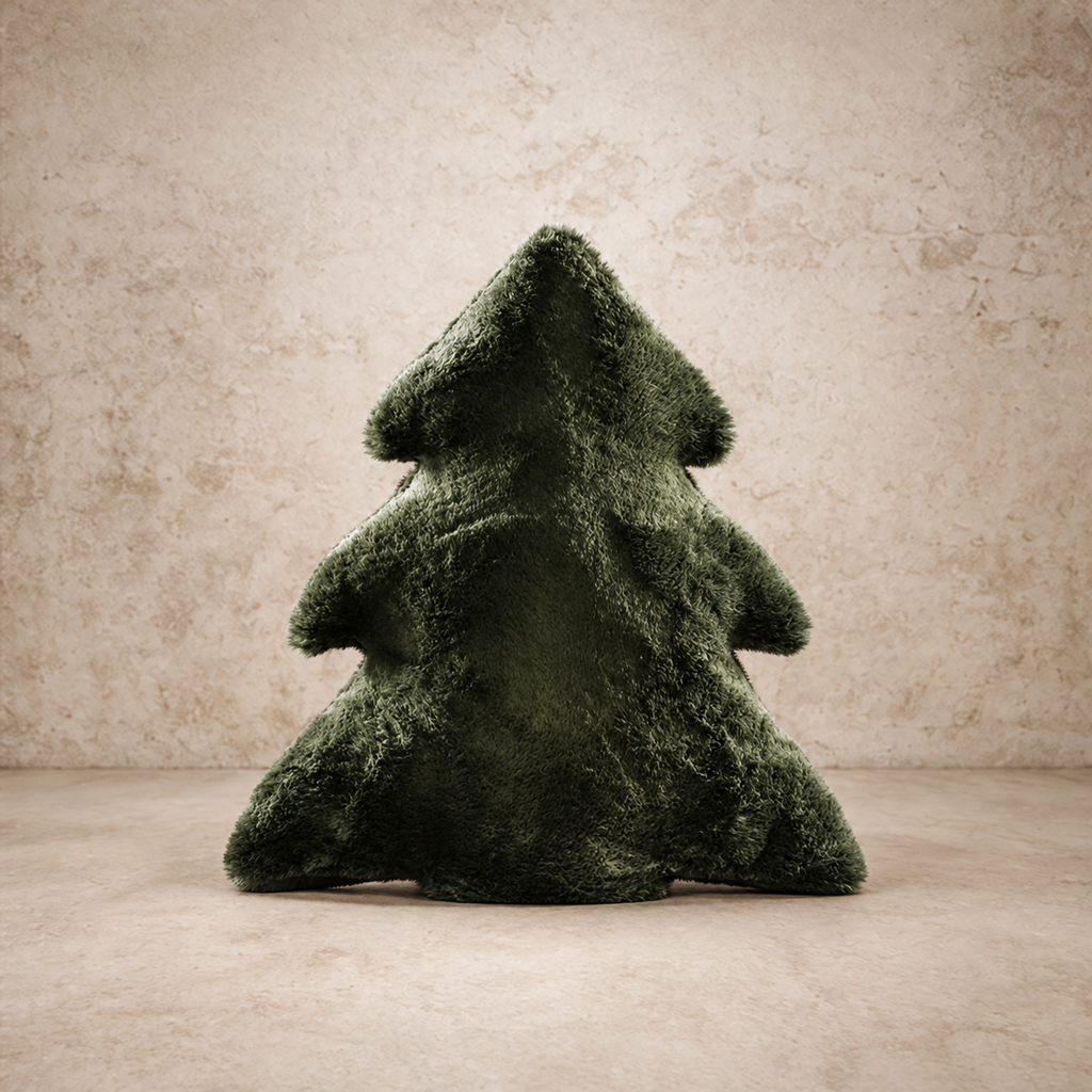 Soft Green Tree Pillow