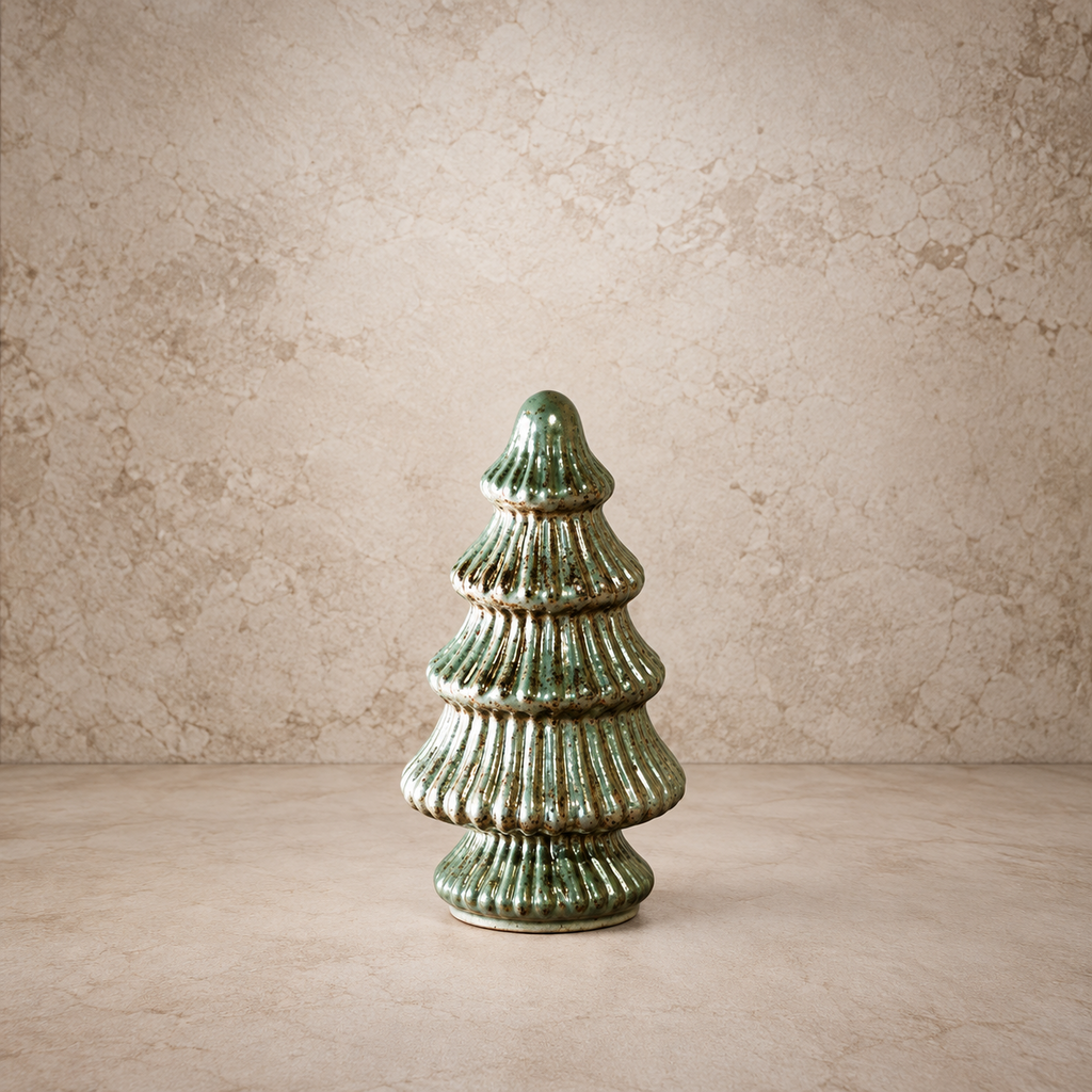 Verdigris Glass Tree