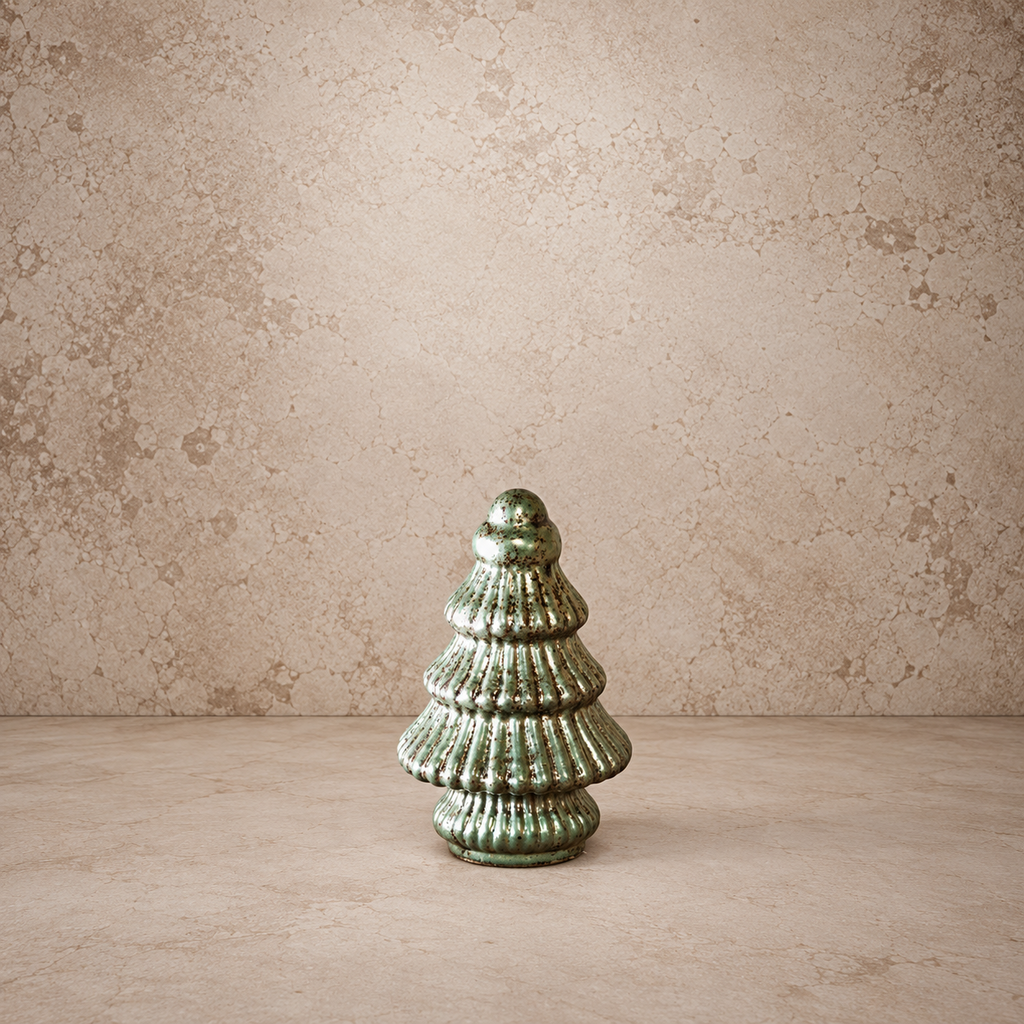 Verdigris Glass Tree