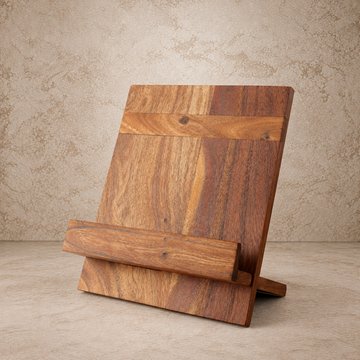 Wood Book/Cookbook Stand