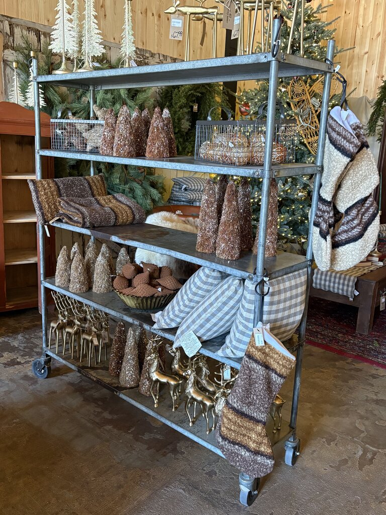 Large Metal Rolling Cart