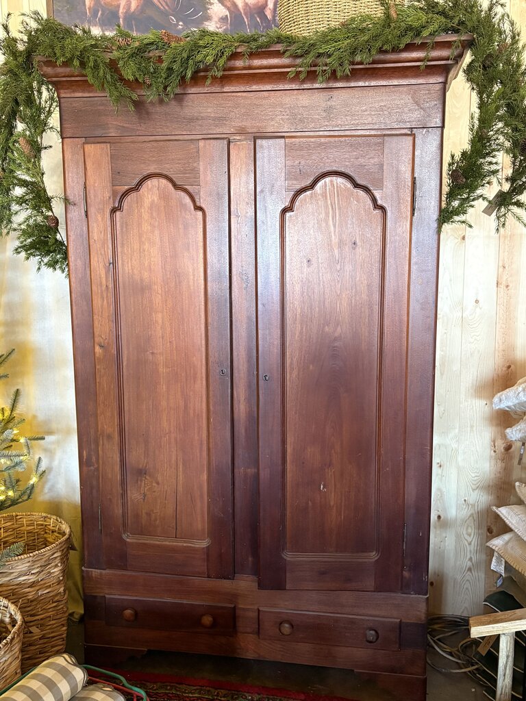 Beautiful Old Tall Wardrobe