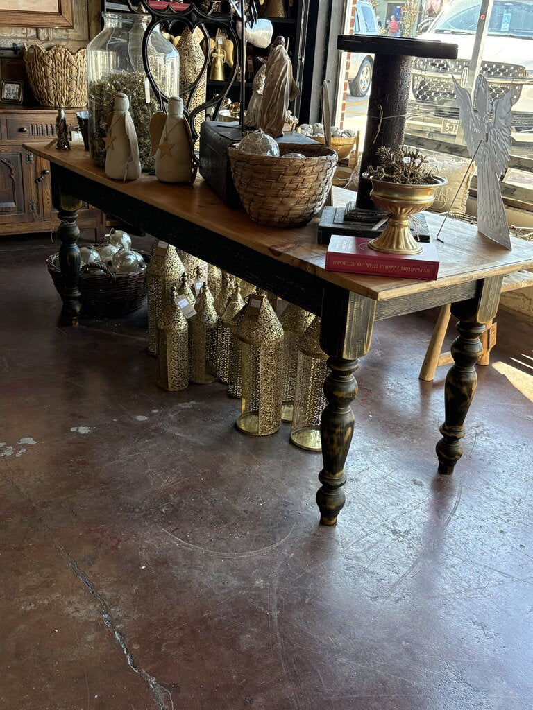 Beautiful Painted Pine Farmhouse Table