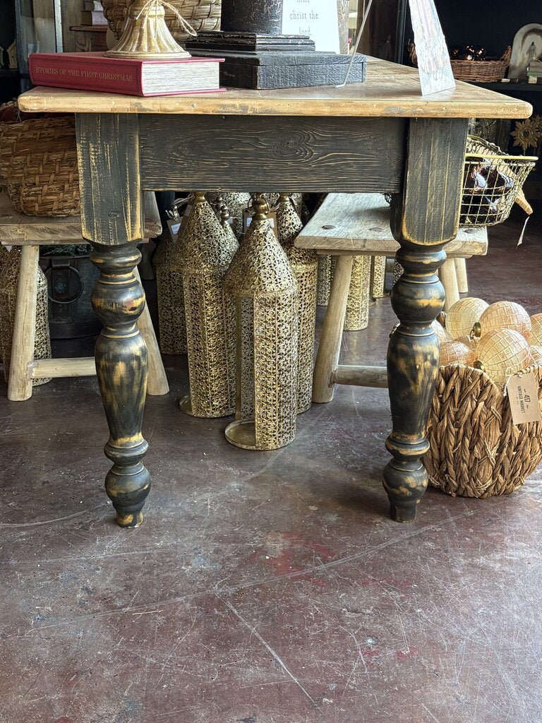 Beautiful Painted Pine Farmhouse Table