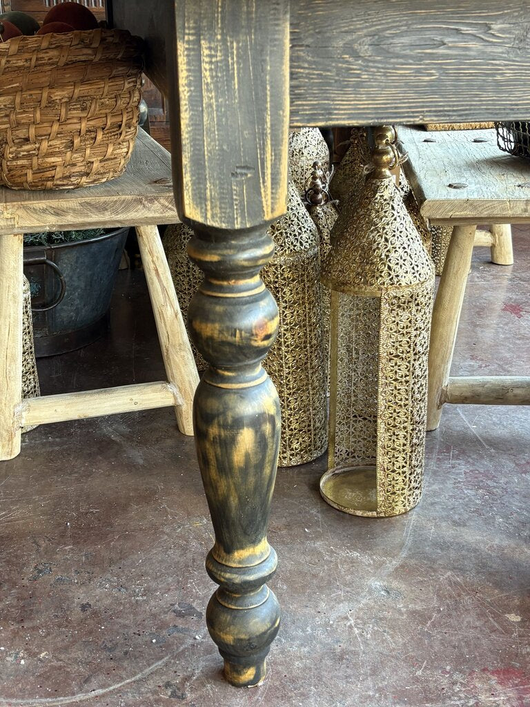 Beautiful Painted Pine Farmhouse Table