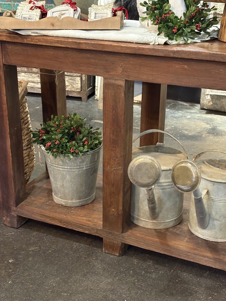 Beautiful Old Teak Wood Console Table