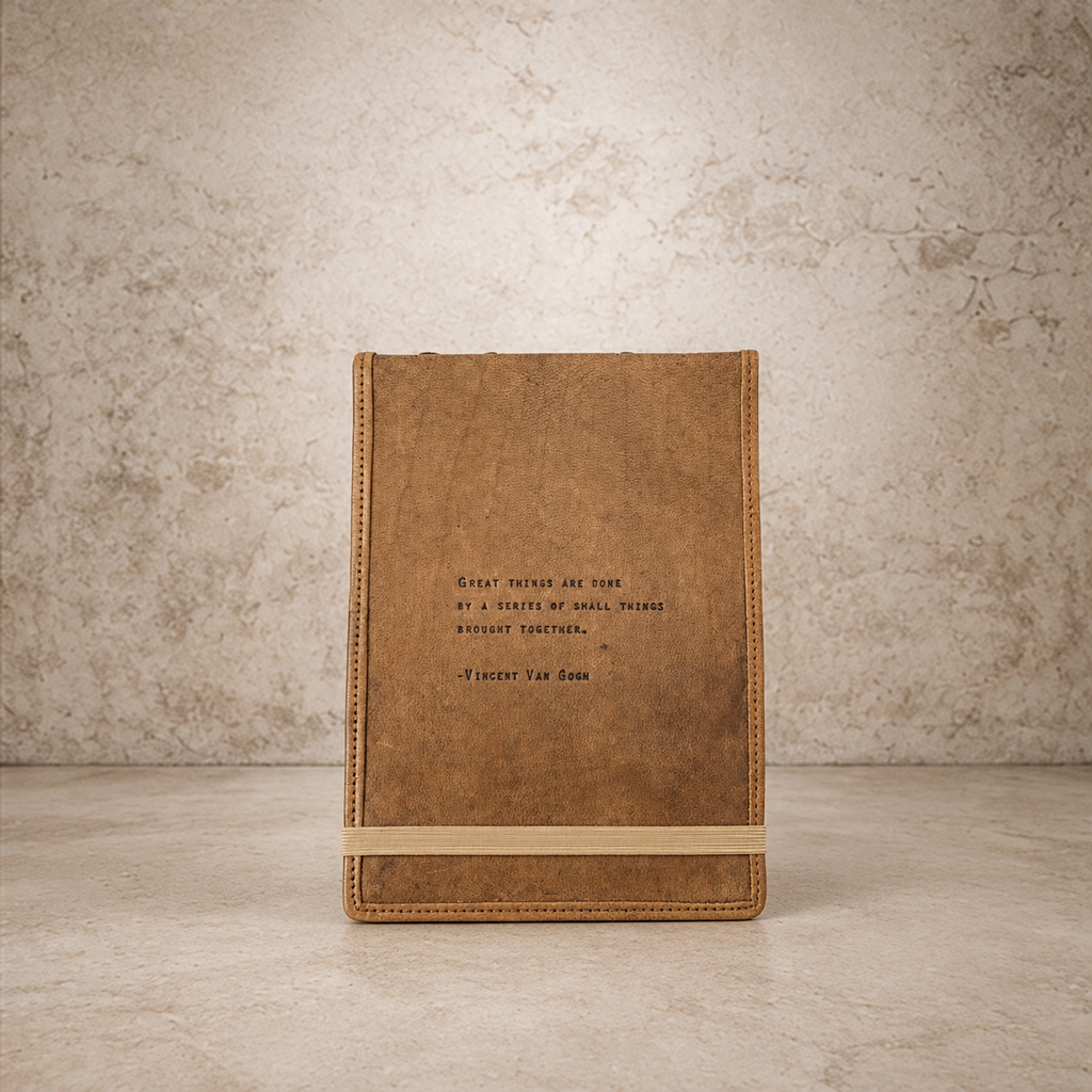Vincent Van Gogh Leather Journal