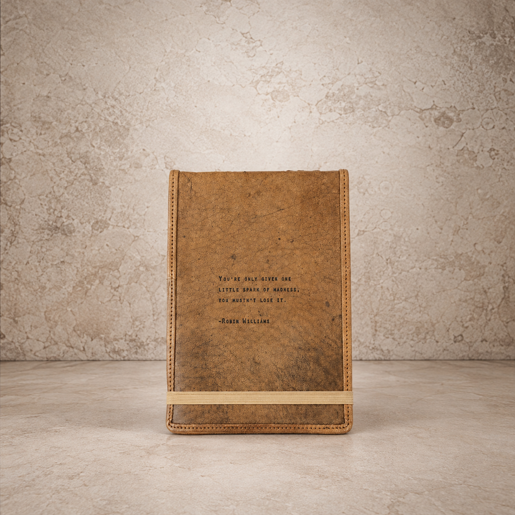 Robin Williams Leather Journal
