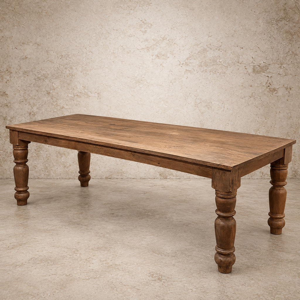 Gorgeous Dark Wood Dining Table