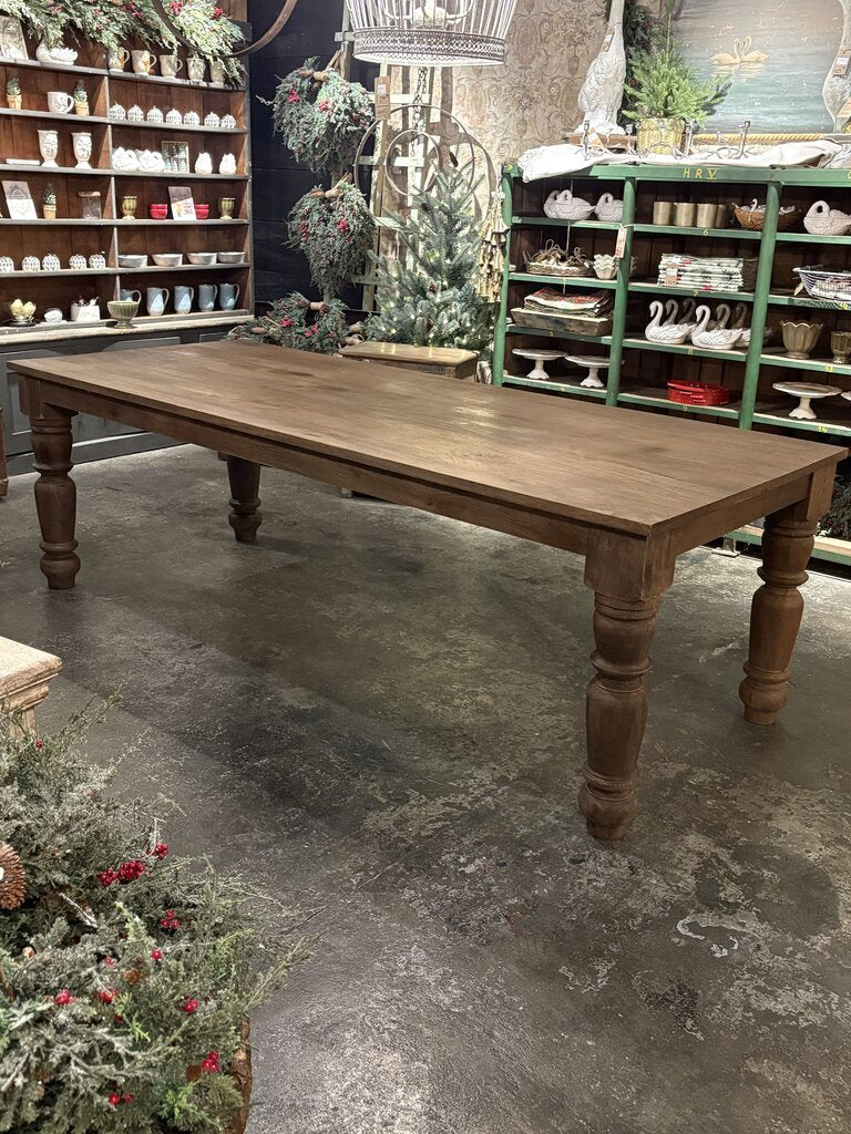 Gorgeous Dark Wood Dining Table