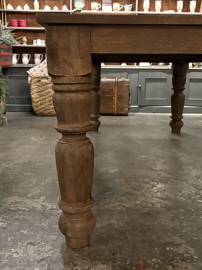 Gorgeous Dark Wood Dining Table