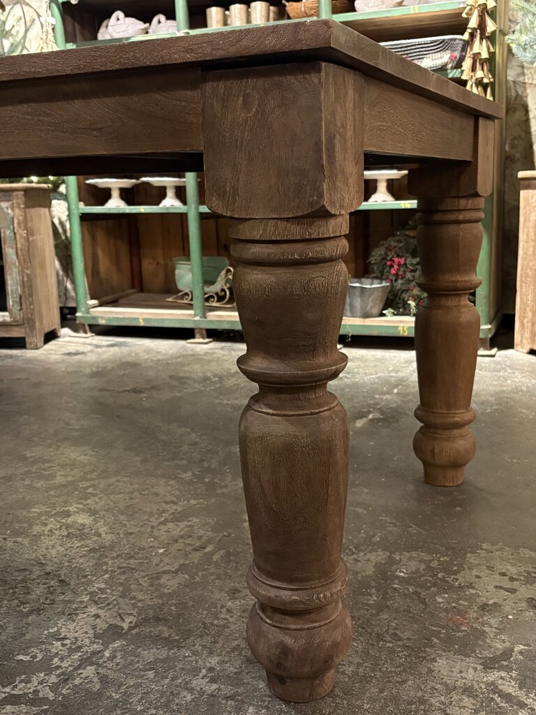 Gorgeous Dark Wood Dining Table